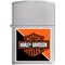 Zippo 2024 Zippo Custom Hd Orange Black Satin Chrome ZIP-207CI001601 - alternate 1